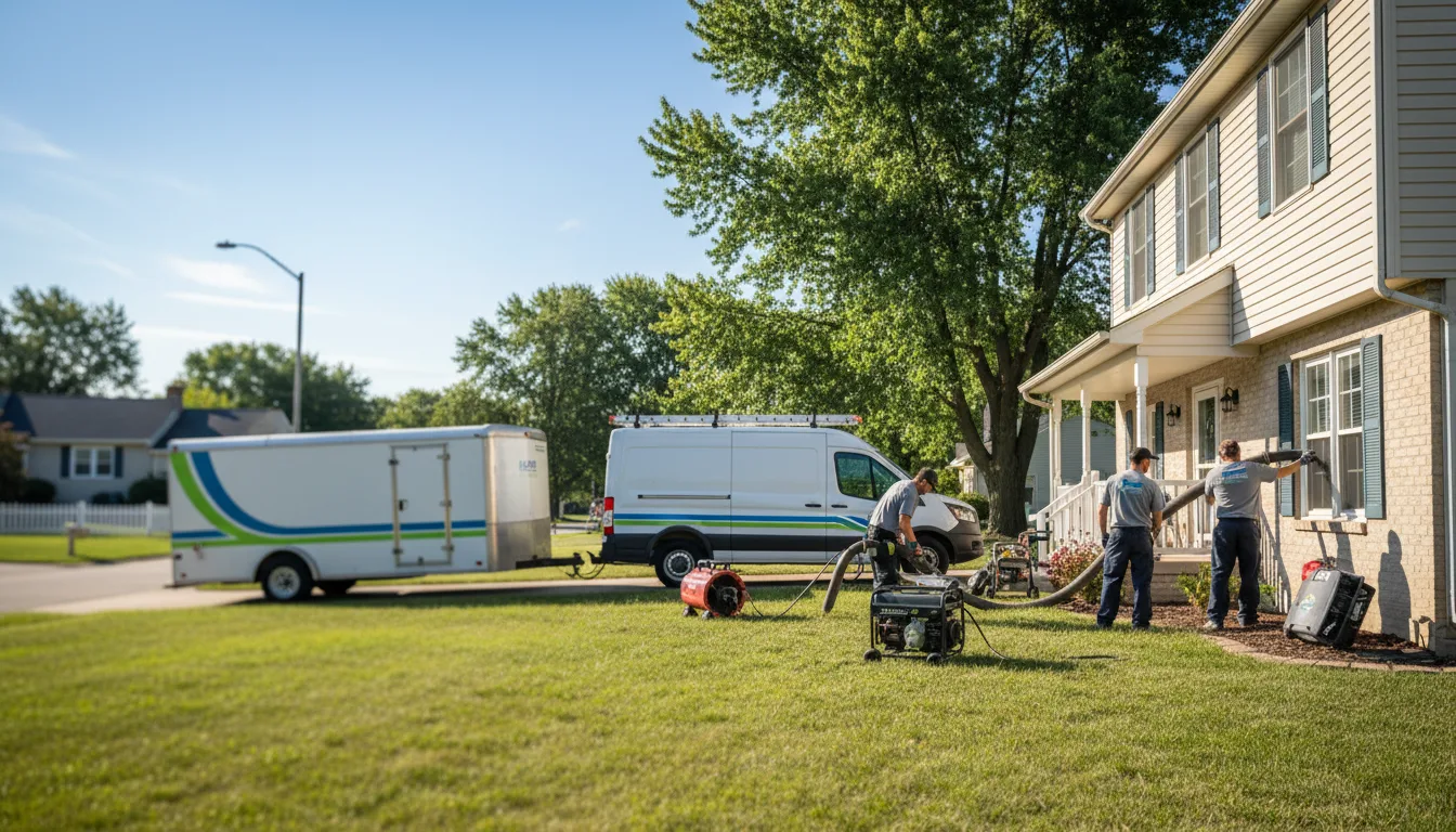 Flooded Basement Restoration And Cleanup With Repair in Diamondhead, MS near me